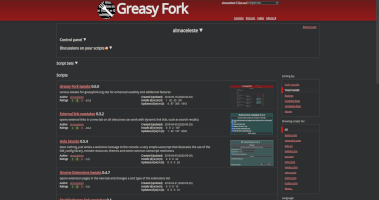 Greasy Fork tweaks